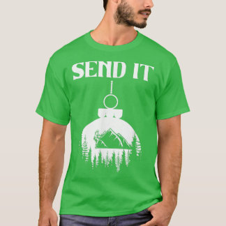 T-shirt Escalade De Glace Hobby D'Escalade De Montagne De