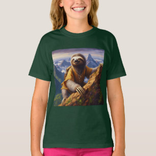 T-shirt Escalade de Sloth Mountain