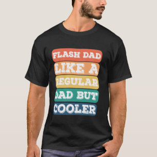 T-shirt Escalade en bloc Papa Flash comme un papa grimpeur