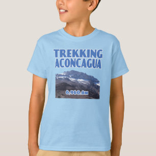 T-shirt Escalade haute altitude de la montagne Aconcagua