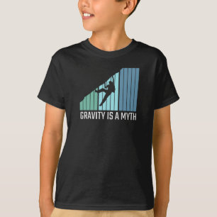 T-shirt Escalade - La gravité est un mythe