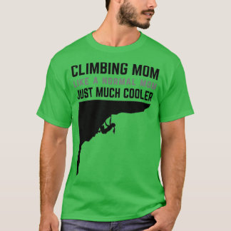 T-shirt Escalade Maman design noir