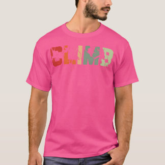 T-shirt Escalade Rocheuse Drôle Enthousiaste Pour Les Homm