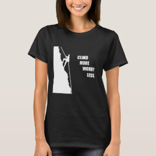 T-shirt Escalade rocheuse motivationnelle