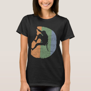 T-shirt Escalade Rock Climber Vintage - Équipement de plei