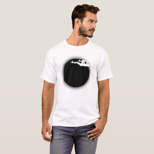 T-shirt Escalade rock et Lune noire