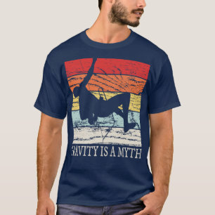 T-shirt Escalade rock Retro Bouldering