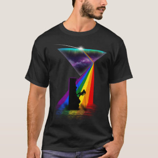 T-shirt Escalade vintage Retro Prism Rock