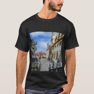 T-shirt Escaliers avec anges en pierre à l'église Loreto P