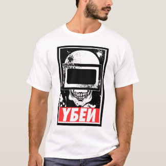 T-shirt Escapade de Tarkov - Tagilla Casque Masque Design 