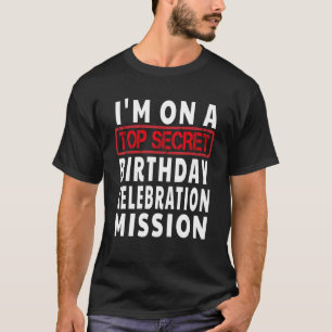 T-shirt Escape Room Anniversaire cadeau de fête - Top Secr