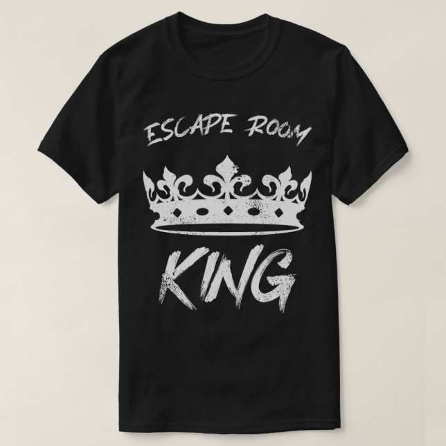 T-shirt Escape Room jeux de société présents  (Design devant)