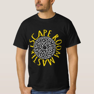 T-shirt Escape Room Master Shirt Puzzle Maze Design