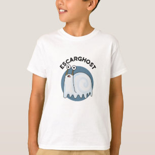 T-shirt Escarghost Amusant Français Ghost Snail Pun