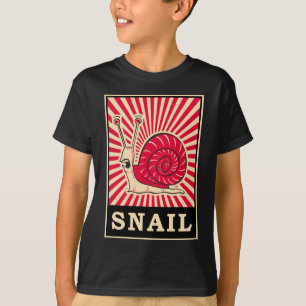 T-shirt Escargot d'art de bruit