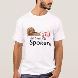 T-shirt Escargot d'échouer