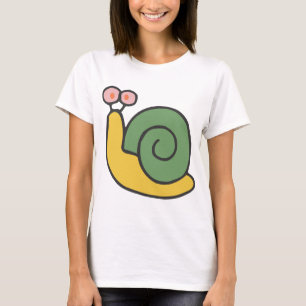 T-shirt Escargot idiot