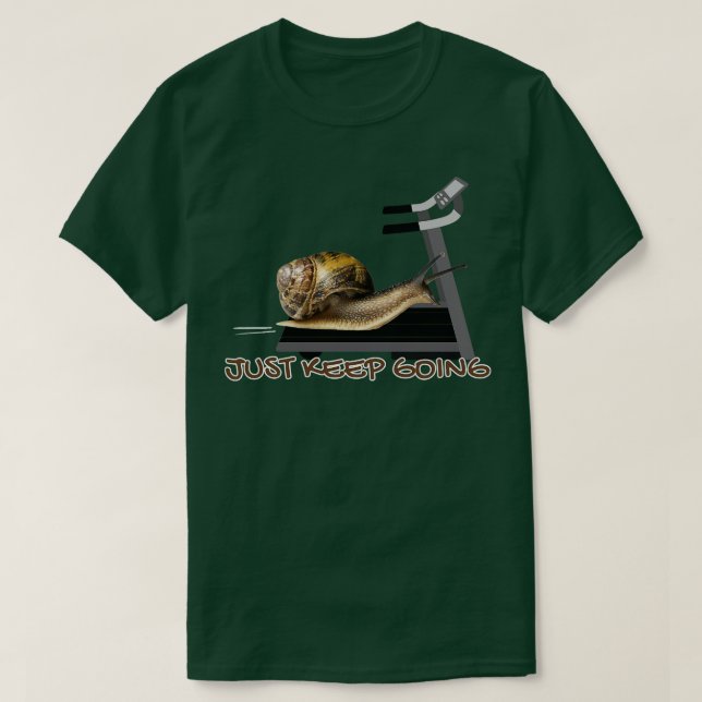 T-shirt escargot transpirant (Design devant)