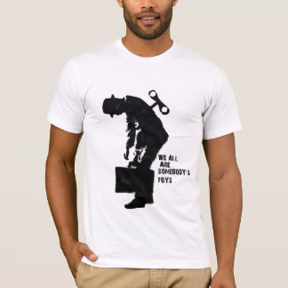 T-shirt Esclave de salaire, dent dans la machine
