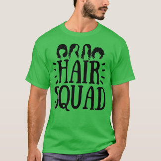 T-shirt Escouade Cheveux Coiffeur Cadeau 2