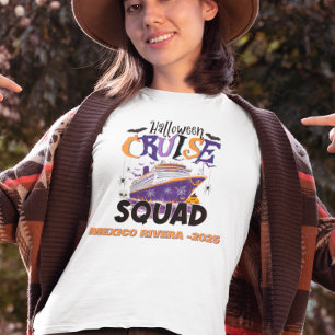 T-shirt Escouade de croisière Halloween sur mesure