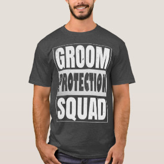T-shirt Escouade de protection du marié Enterrement de vie