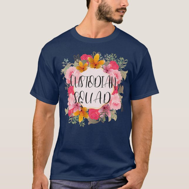 T-shirt Escouade gardienne Appréciation Enseignante Femmes (Devant)