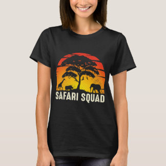 T-shirt Escouade Safari Famille Africaine