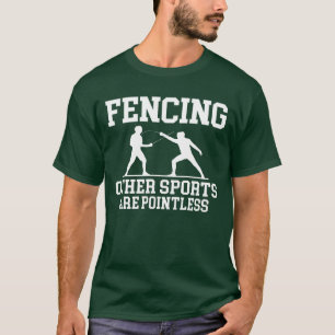 T-shirt Escrime les autres sports sont inutiles famille