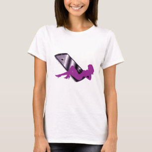 T-shirt escroc de silhouette d'ordre du jour