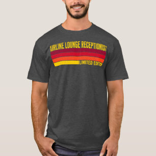 T-shirt Espace aérien Réceptionniste