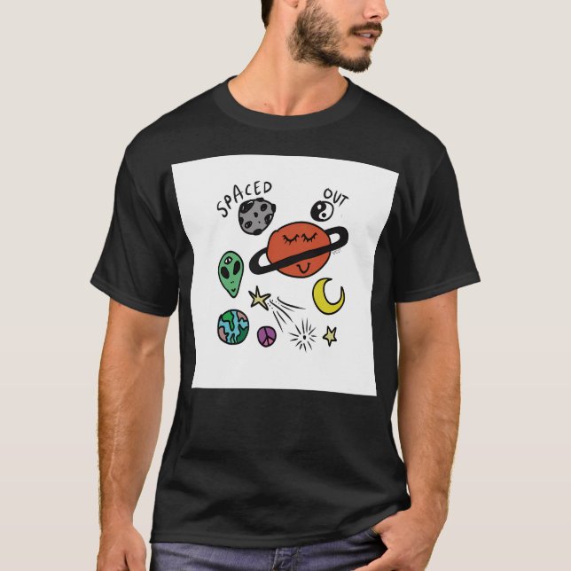 T-shirt Espace Alien Espacé Bash (Devant)
