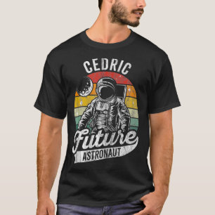 T-shirt Espace astronaute vintage Cédral Personnalisé