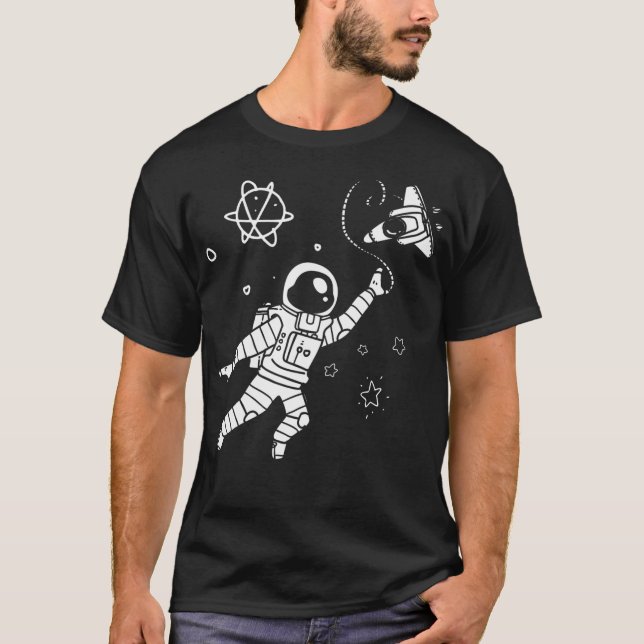 T-shirt Espace astronautique (Devant)