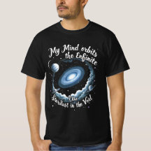 T-shirt espace cosmique mystique