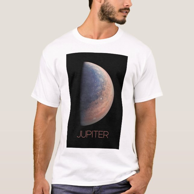 T-shirt Espace Extérieur, Galaxie, Système Solaire, Planèt (Devant)