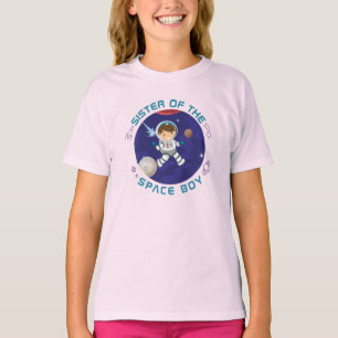 T-shirt Espace Extérieur Personnalisé Garçon Anniversaire 