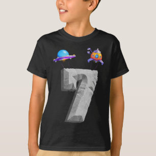T-shirt Espace extra-atmosphérique 321 Feu off Age 7 7e fê