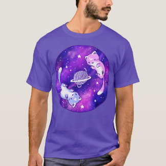 T-shirt Espace extra-atmosphérique Chat Kitty Astronaut Vi