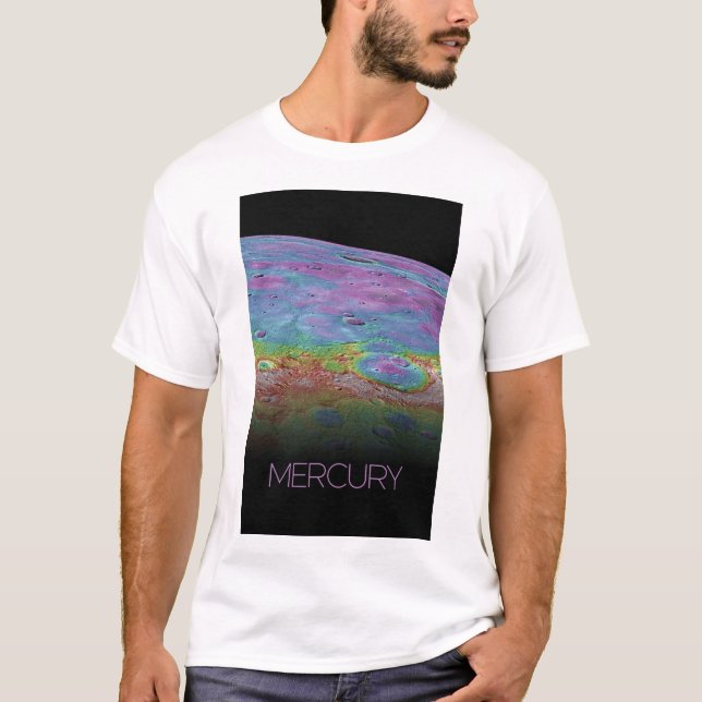 T-shirt Espace extra-atmosphérique, Galaxie, Système solai (Devant)