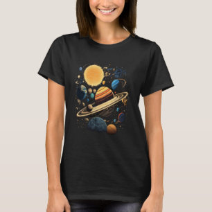 T-shirt Espace UFO Alien Astronomie spatiale Extraterresti