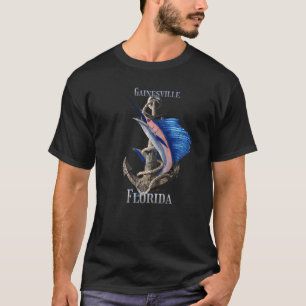 T-shirt Espadon Marlin pêche océan Gainesville Floride
