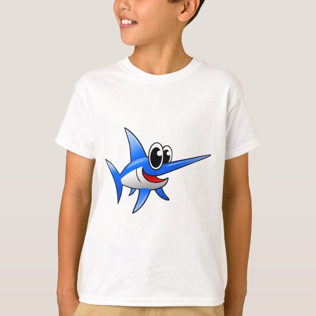 T-shirt Espadons de bande dessinée (Devant)