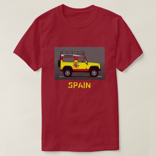 T-SHIRT ESPAGNE (Design devant)
