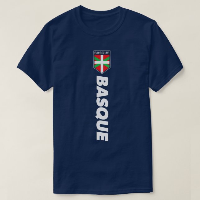 T-shirt Espagne basque Victoire Basque Football Style Jers (Design devant)