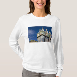 T-shirt Espagne, Catalogne, Barcelone. Casa Batllo (1906).