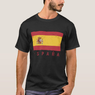 T-shirt Espagne Drapeau espagnol Espagne Football-cadeau V