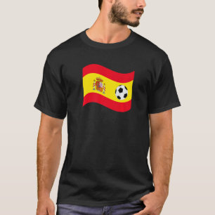 T-shirt Espagne Football Graphique Pays Drapeau Pride Foot