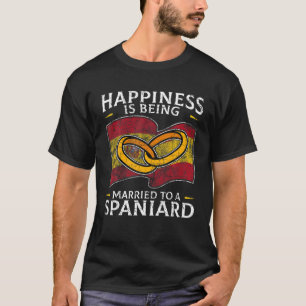 T-shirt Espagne Mariage Royaume D'Espagne Racines Espagnol