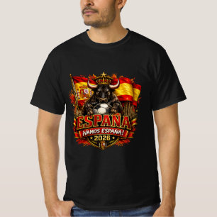 T-shirt Espagne ¡Vamos España! 2026 Fan de foot